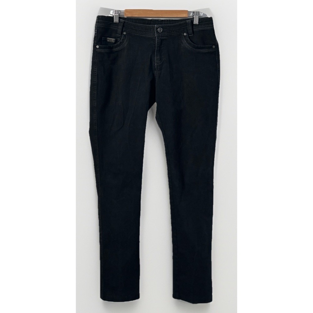 Women's KUHL DANZR SKINNY JEANS Sz 12 32"‎ Inseam Stretch 🥾 Hiking NO Pilling